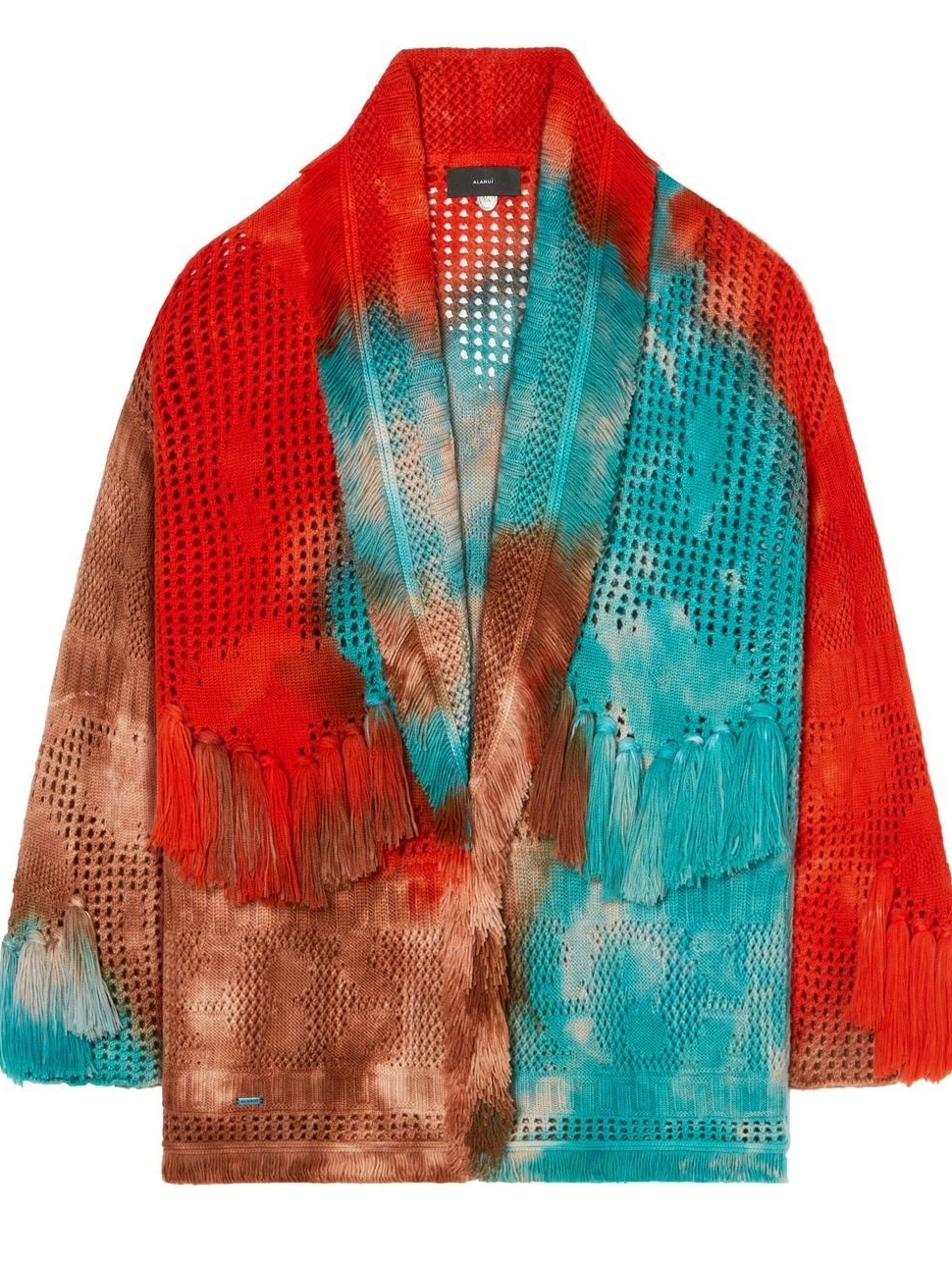 Cheap Alanui cardigan California Dreaming Women tie-dye 0714